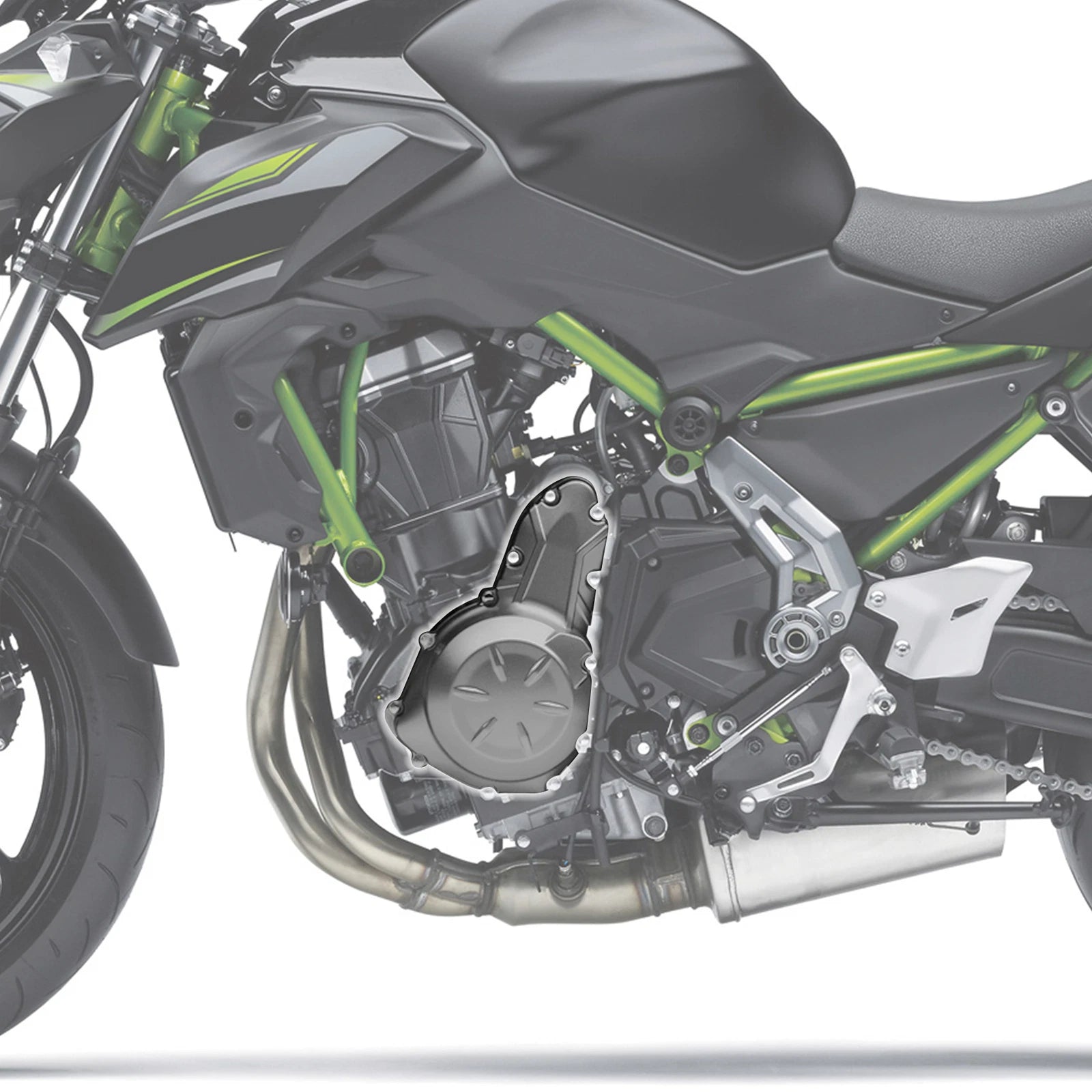 Stator Engine Cover for Kawasaki Z650 ABS (2017–2022) Z650 17-22 21