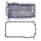 Silver Front Oil Pan with Gasket for Volkswagen Golf Jetta Beetle (1999–2006)