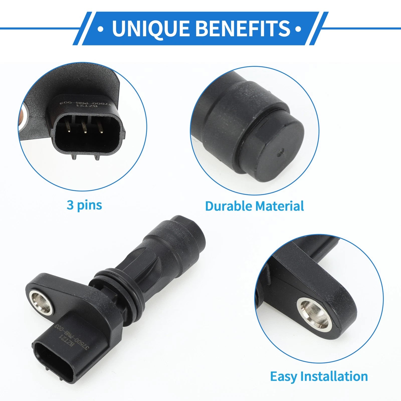 Crankshaft Position Sensor for Honda Civic Hatch 2.0 Type-R (2001–2005) No. 37500PNB003