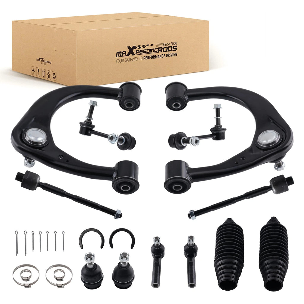 12Pc Front Upper Control Arm Suspension Kit for Toyota 4Runner Lexus GX470 (2003–2009)