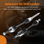 Front Side CV Axle Shaft Assembly for Ford Transit Connect (2010–2013)
