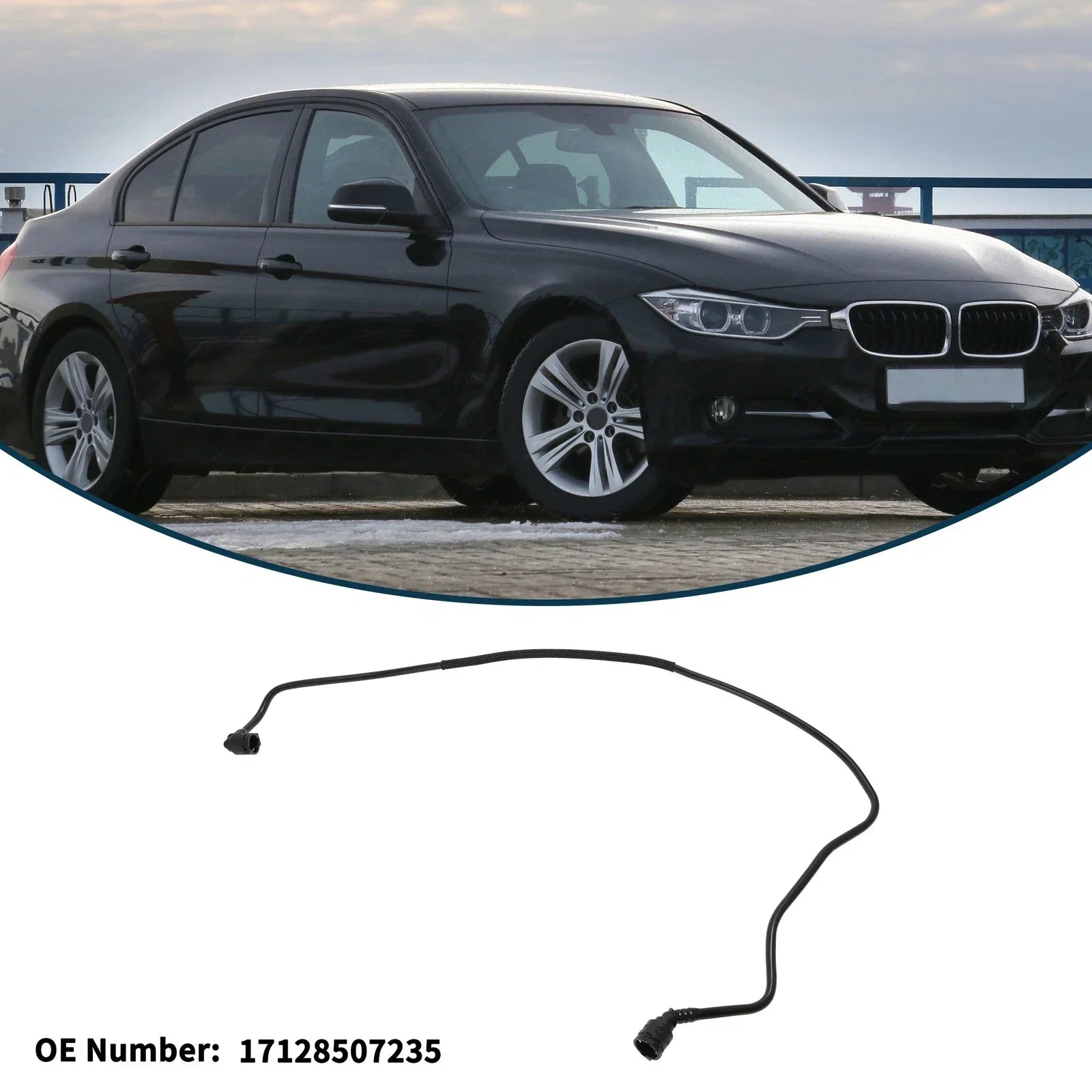 Radiator Hose for BMW 1 Series 114d 116d 118d