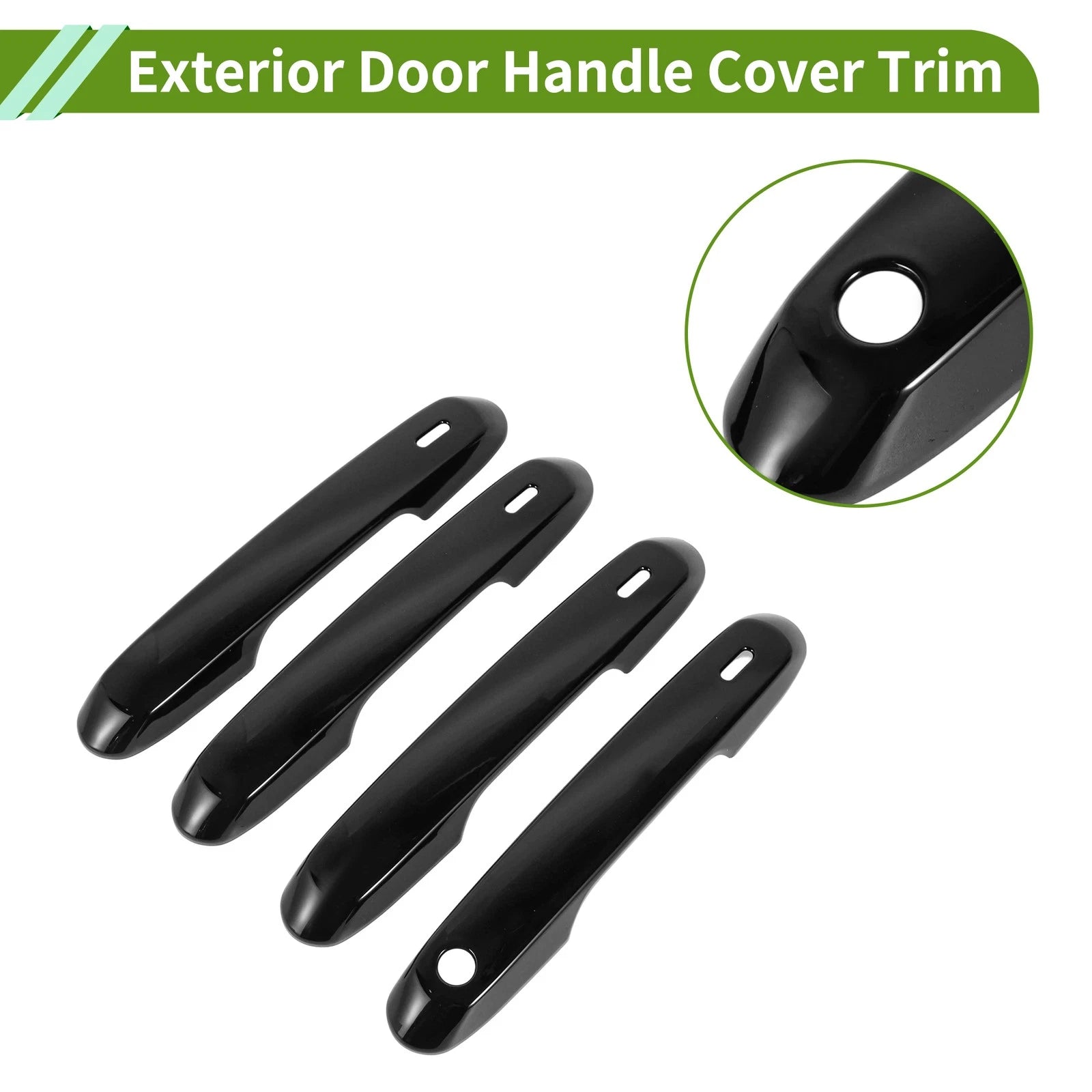 Set of 1 Exterior Door Handle Cover Trim for Toyota Grand Highlander (2024)