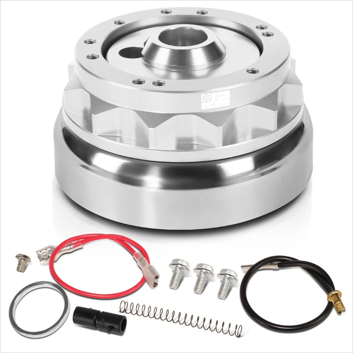 J2 6-Bolt Quick Release Short Hub Adapter for Ford Mustang/Fairlane (1965–1969)