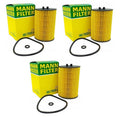 Set of 3 Oil Filters HU 7020 for Audi A3 VW Beetle Golf Jetta