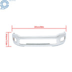Front Bumper for RAM 2500 3500 (2019–2024) W/ Fog Holes Black/Chrome Steel
