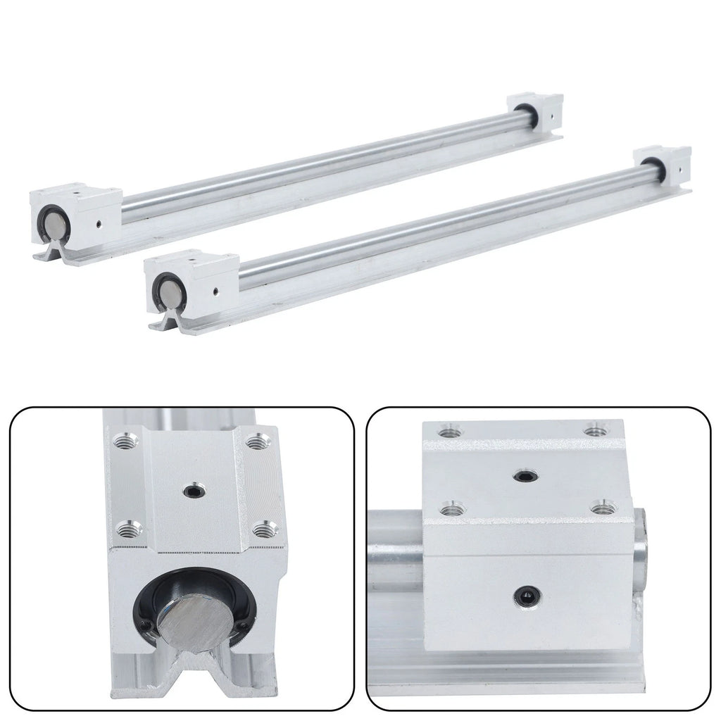 Set of 4 SBR20UU Bearing Blocks for Linear Guide Rail Slide Rail