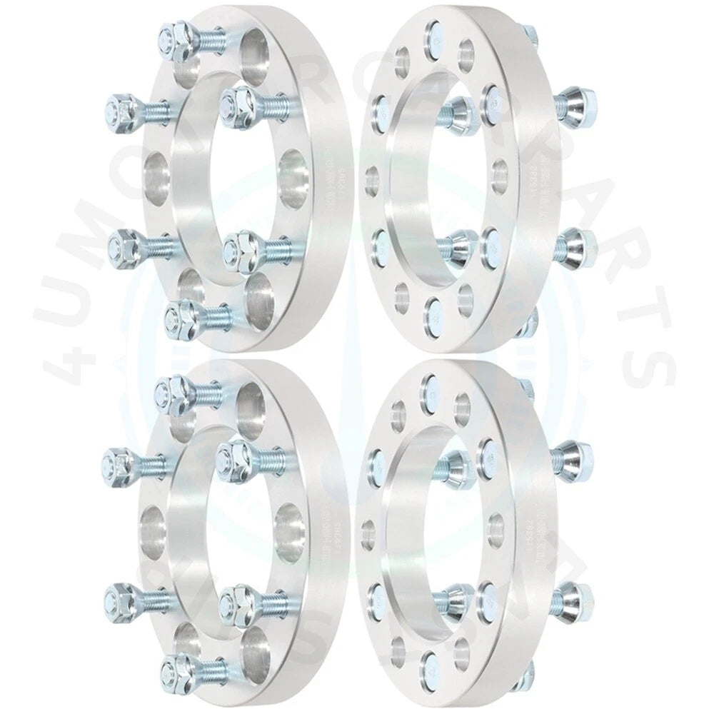 Set of 4 Wheel Spacers for Toyota 4Runner Tacoma (1" 6x5.5)