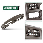 Dash Cluster Radio Bezel Trim Panel for Ford F250 F350 (1999–2004)