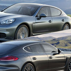 4X Door Window Pillar Posts Trim Cover for Porsche Panamera (2009–2014) Black EPY
