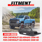 Off-Road Front Bumper with Bull Bar for GMC Sierra 1500 (2019–2020)