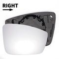 Right White Mirror Glass for Seat MII, Skoda, Volkswagen (Non-heated)