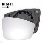 Right White Mirror Glass for Seat MII, Skoda, Volkswagen (Non-heated)