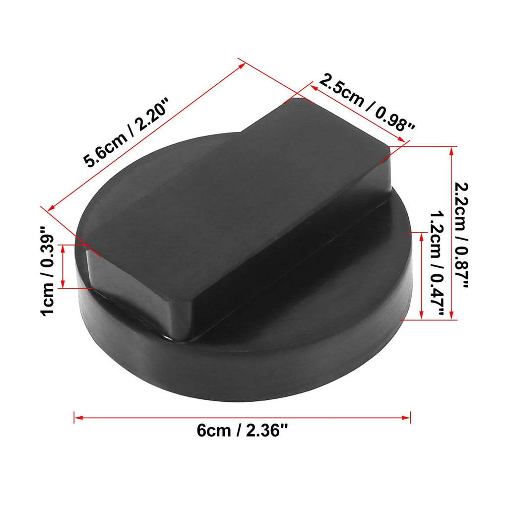 Set of 4 Jack Pad Support Rubber Frame Rail Protector for BMW 
