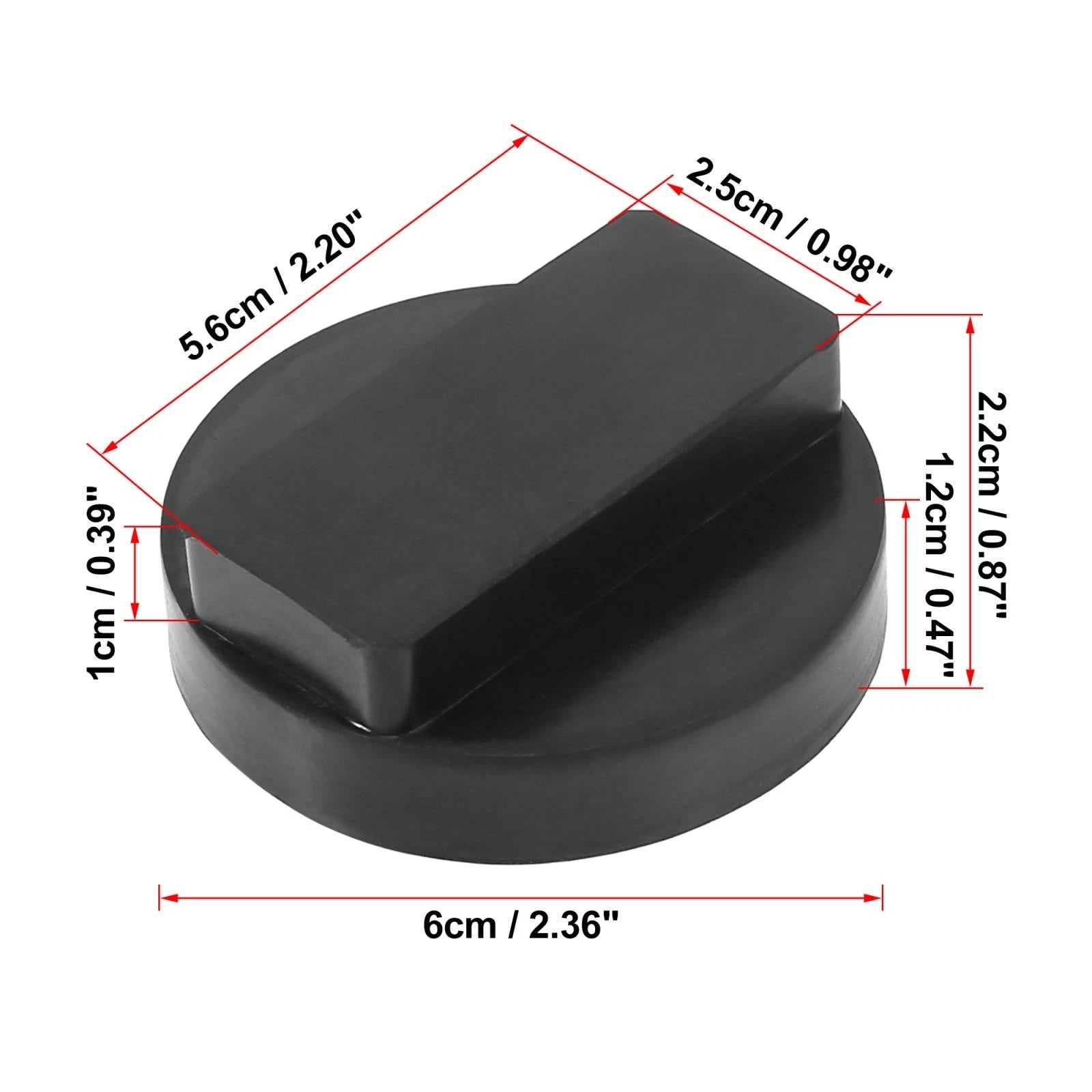 Set of 4 Jack Pad Support Rubber Frame Rail Protector for BMW 