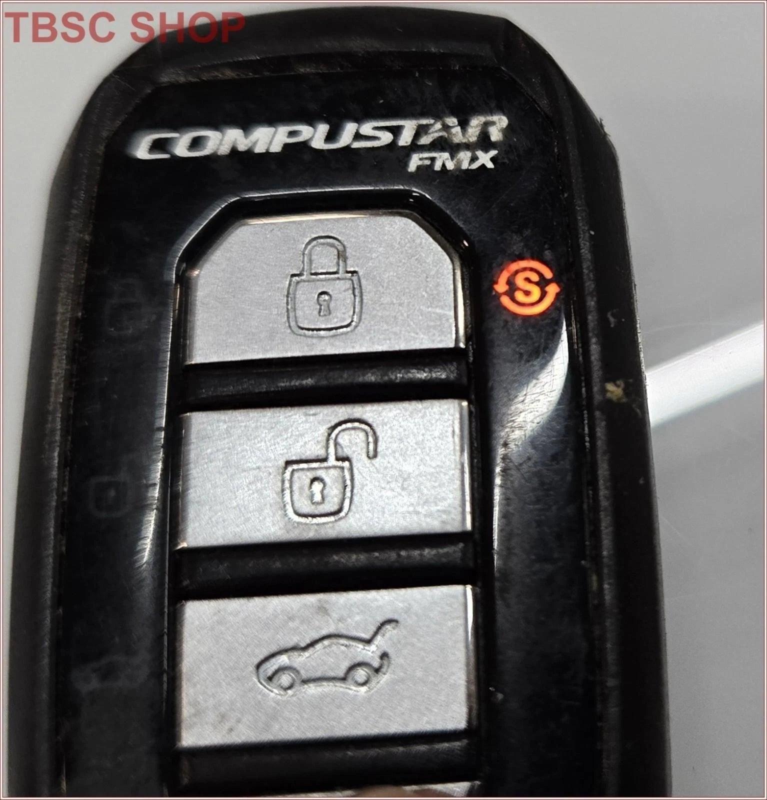2X Compustar 2WG15R-FM Chrome FMX Remote Starter Key Fob VA5REH500-2WFX