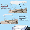 Bimini Top Boat Cover for 4 Bow (96"L 54"H 73"-78"W)