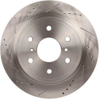 Rear Drilled Slotted Brake Rotors for Cadillac Escalade GMC Yukon (2007–2020)