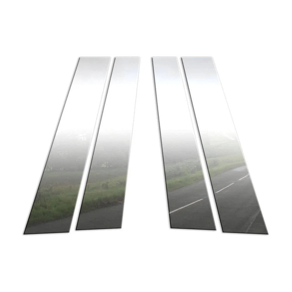 Pillar Post Covers for 2011-2015 KIA Optima (Stainless Steel 4pc)