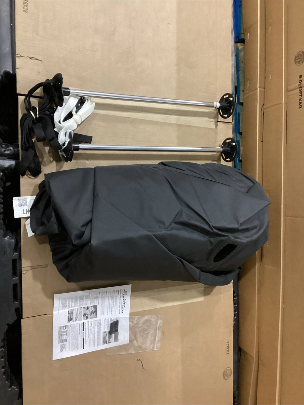 Mooring Cover for Tracker Marine Bass Buggy 18 (2020) - Black 340508