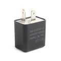 Pin Adjustable LED Flasher Relay for Turn Signal Light - Black