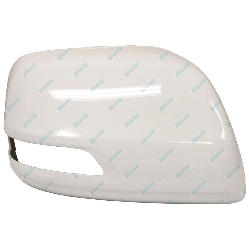 Genuine White Mirror Covers 2 x for Toyota Landcruiser 200 Series (2012-on)