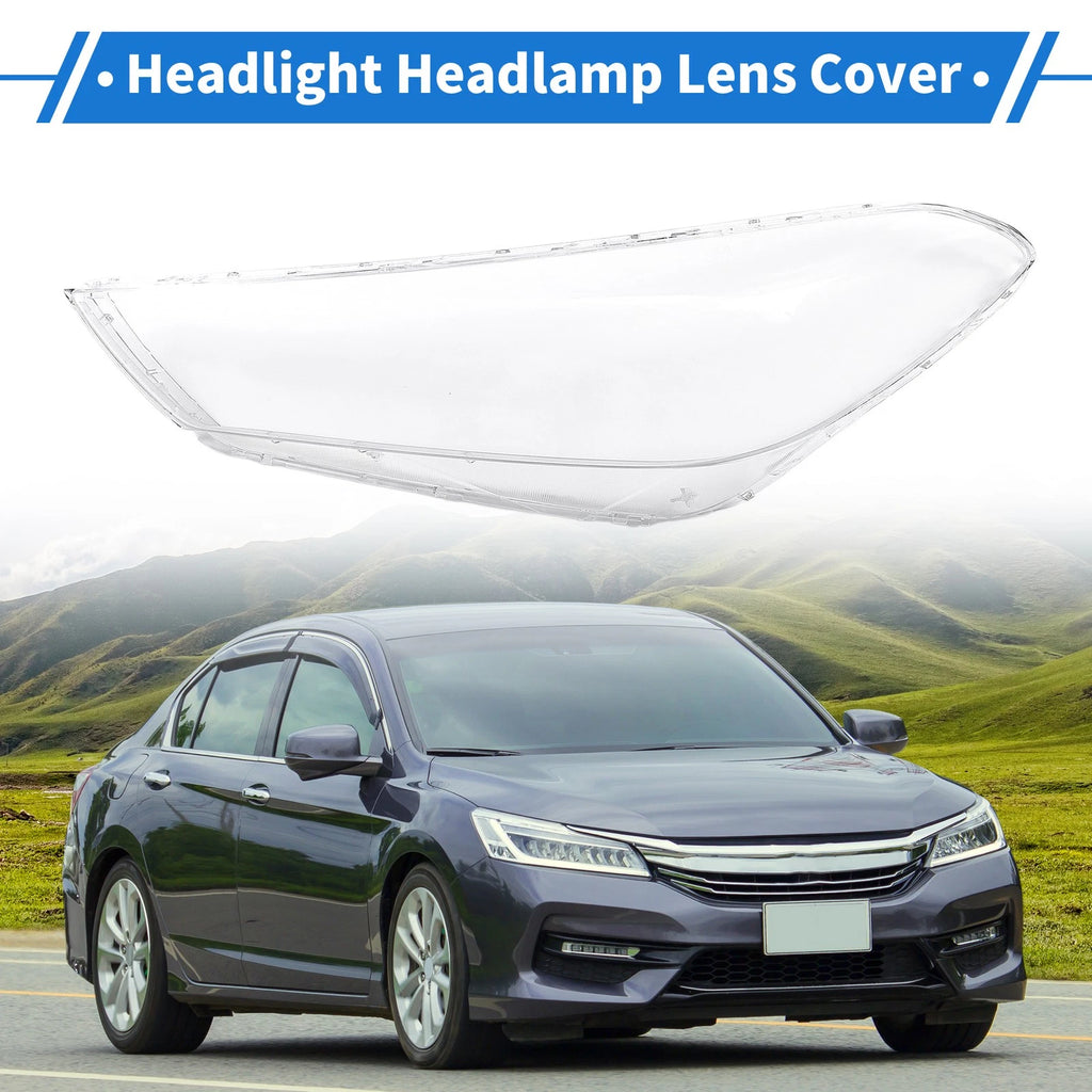 1 Pcs Headlight Lens Cover for Hyundai Tucson (2015–2018) PC Clear