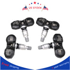 Set of 4 Tire Pressure Sensors for Audi A4 A6 A8 VW Porsche 911 (2010–2020)
