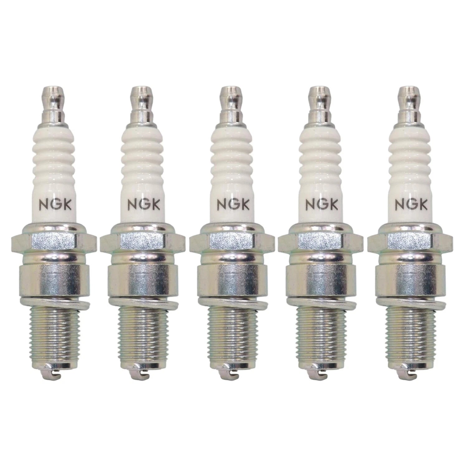Set of 5 NGK Standard Spark Plugs for Audi 100 80 VW Transporter (L5)