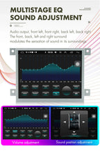 8.4'' Car Stereo Radio GPS for Jeep Wrangler JL/Gladiator (2018-2024)