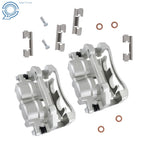 Set of 2 Front Brake Calipers for Jeep Grand Cherokee (2005–2010)