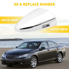 Chrome Front Outside Door Handle Lock Cover for Lexus ES350 LS460 LS600h (2007–2014)