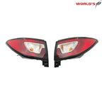 Set of 2 Tail Lights for Chevrolet Traverse (2013–2017) Clear Lens