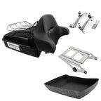 Chopped Trunk Backrest Rack for Harley Touring Street Glide (2014–2026)