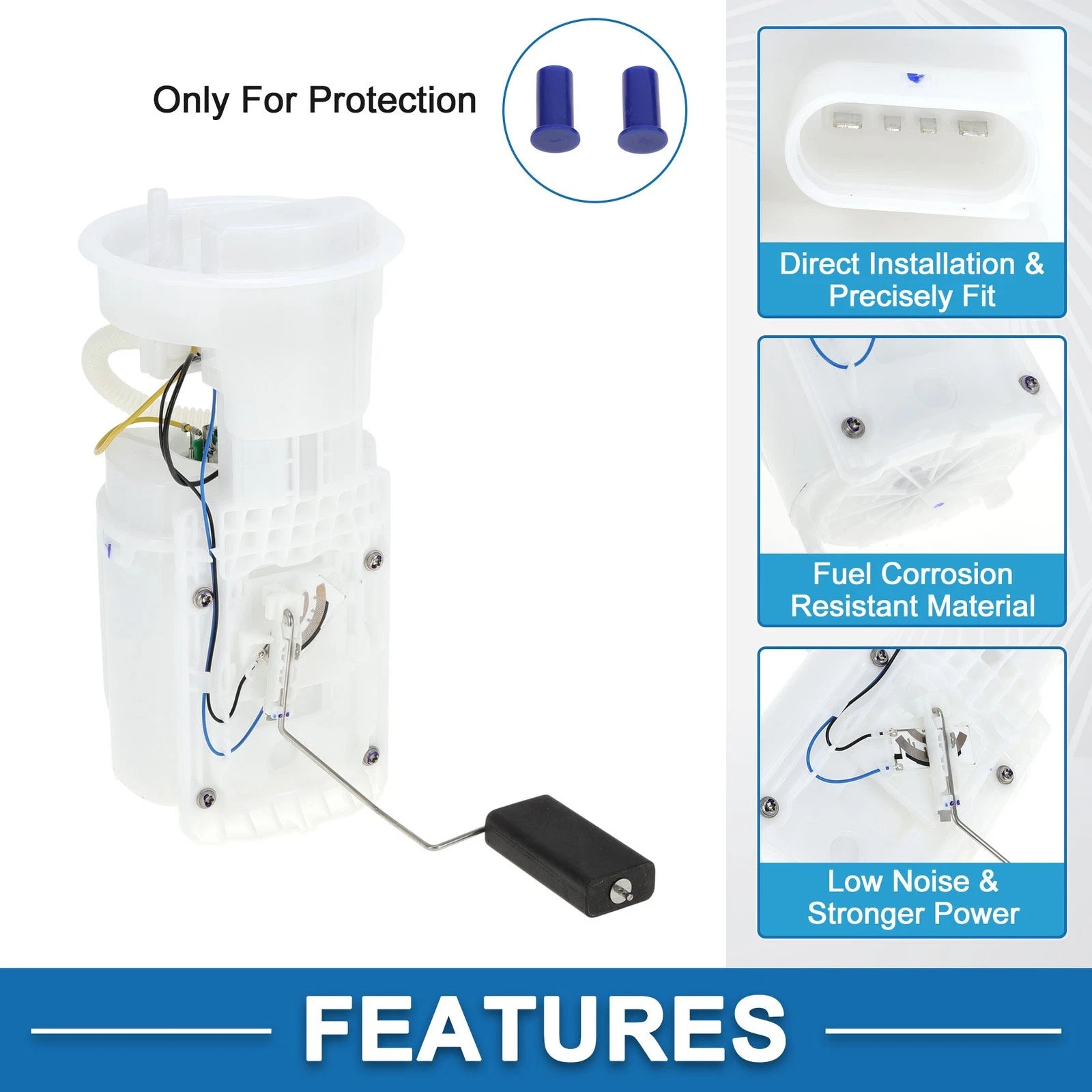 Electric Fuel Pump Assembly No.E8424M for Volkswagen Golf Jetta Beetle (1999–2005)