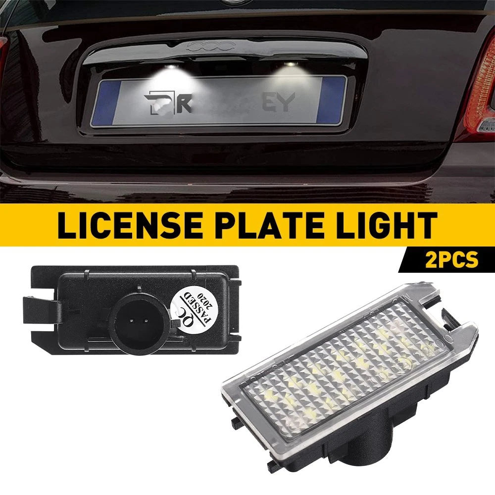 Full LED License Plate Lights for Jeep Grand Cherokee (2014–up)