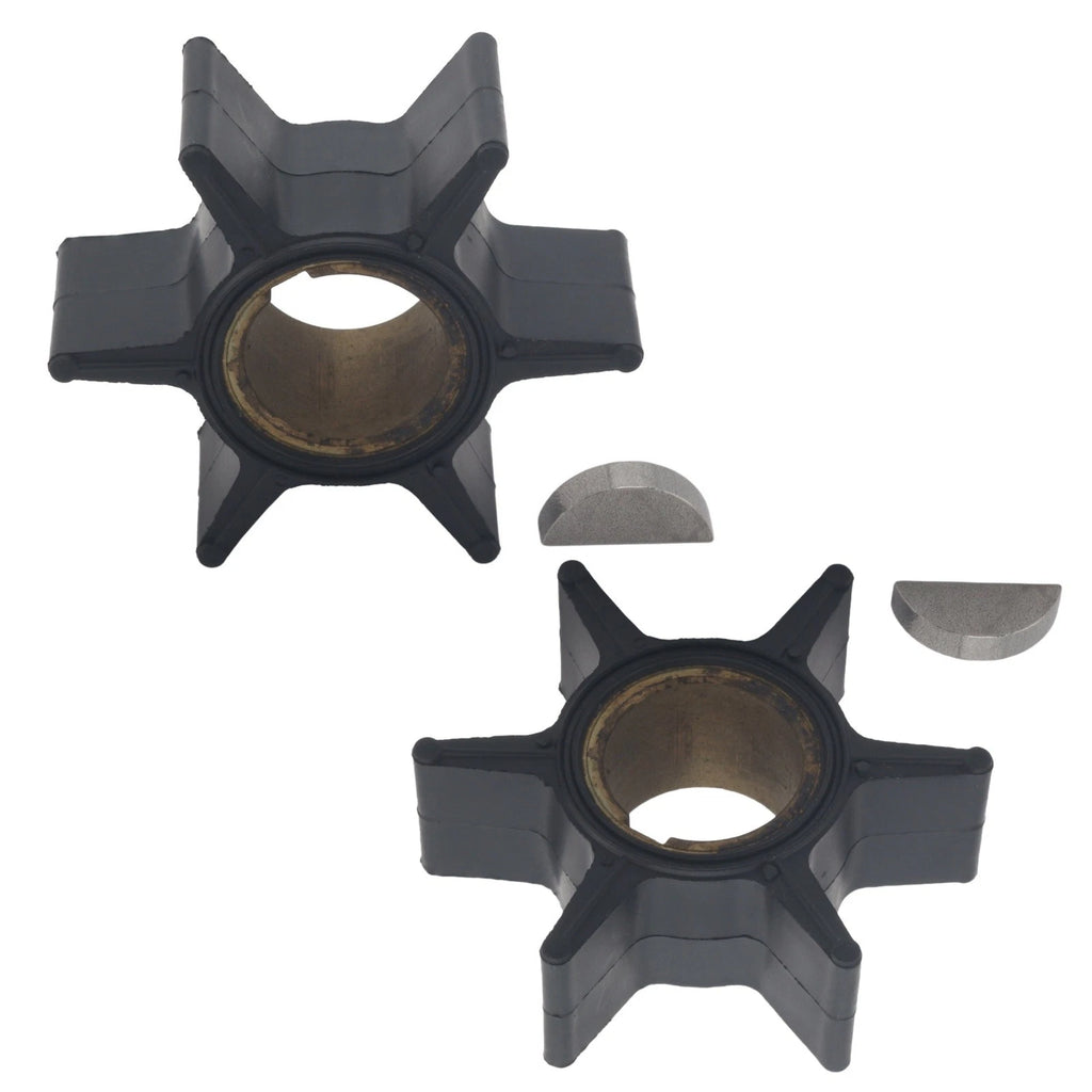 Water Pump Impeller & Key for Evinrude Johnson Outboard 40 HP (0390286)