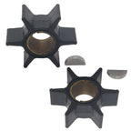 Water Pump Impeller & Key for Evinrude Johnson Outboard 40 HP (0390286)