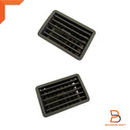 4x AC Heater Vents Grey for Holden Rodeo TF Pickup (1988-1996)