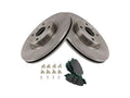 Front Brake Pad and Rotor Kit for Mazda MX5 Miata (2017) MR182VX