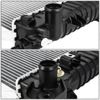 Aluminum Core Radiator DPI 13569 for Silverado Sierra 1500 (2015–2017)
