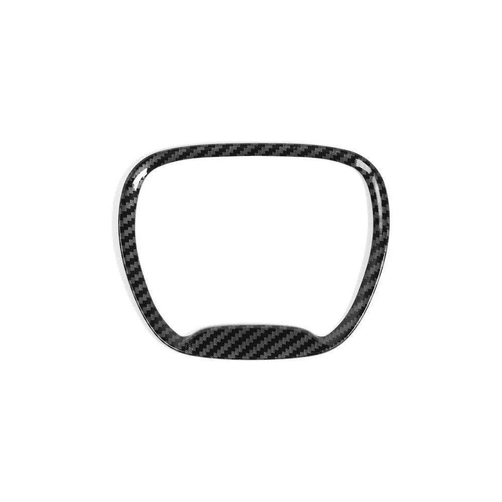 Carbon Fiber Style Steering Wheel Cover for Dodge Challenger Charger Jeep
