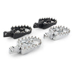 Wide Foot Pegs for Harley Dyna Sportster Iron 883 Fatboy (2000–2023)
