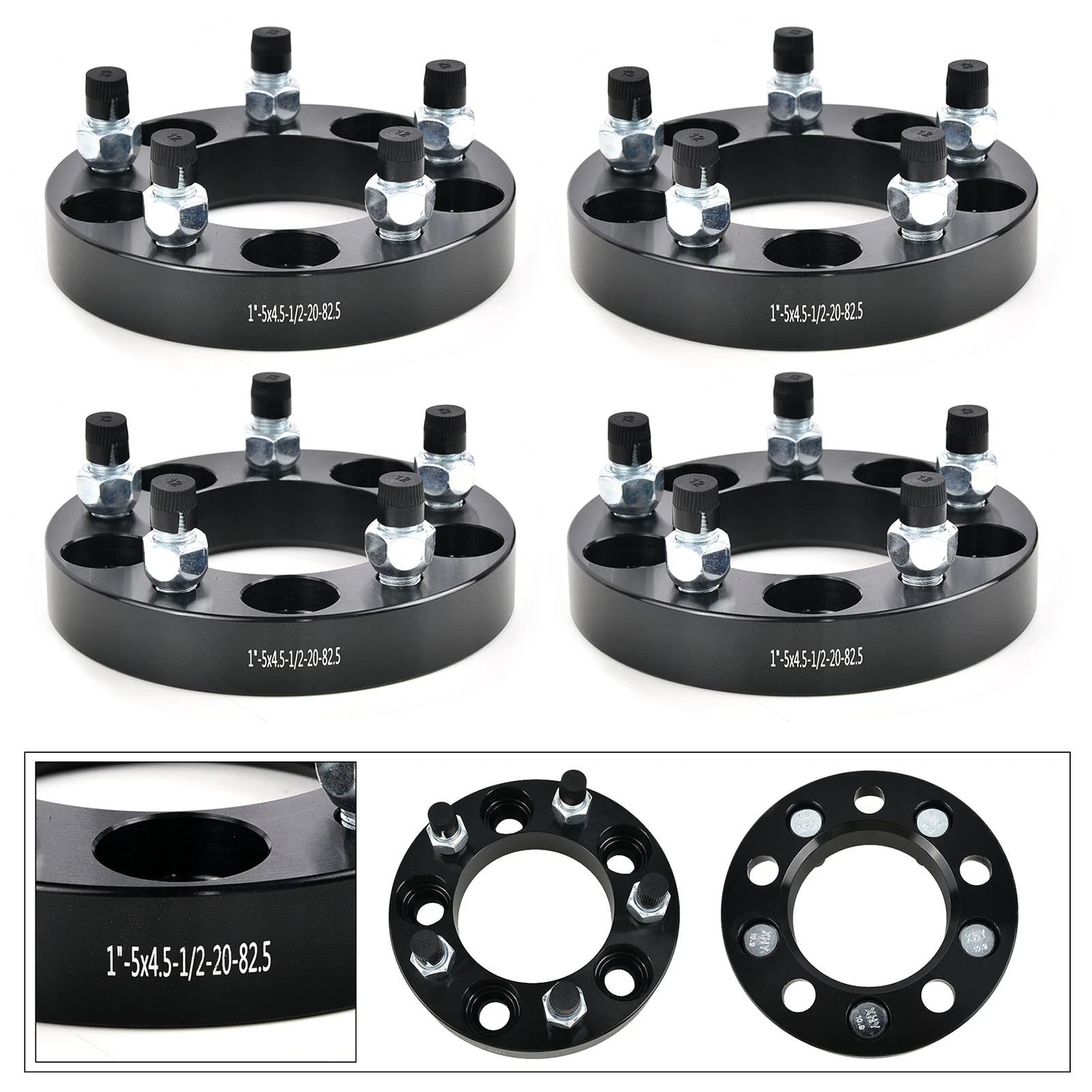 Set of 4 Wheel Spacers 1 Inch 5x4.5 for Ford Explorer (1991–2010)