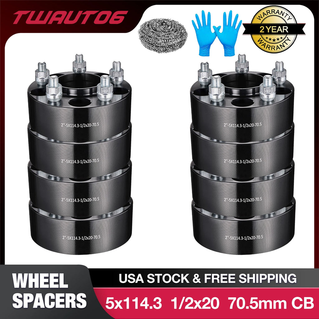 2" Hubcentric Wheel Spacers for Ford Ranger Explorer (2001–2011)
