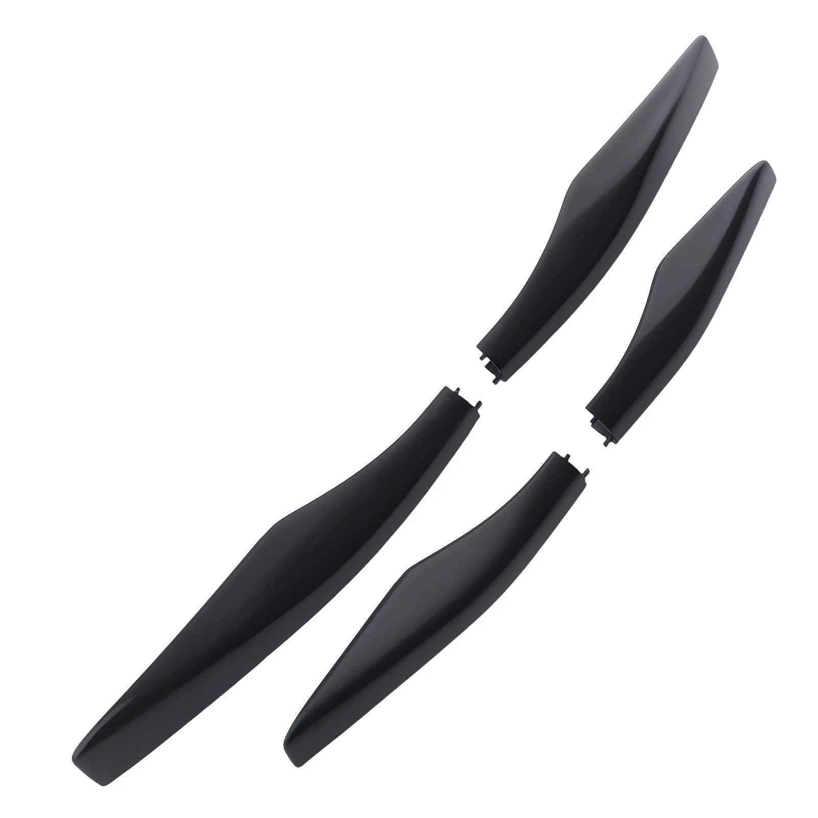 Set of 4 ABS Roof Rail Caps for Lexus RX300 RX330 RX350 RX400h (2003–2008)