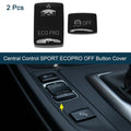 Set of 2 Central Control Sport EcoPro Off Button Covers for BMW 1 2 3 4 Series