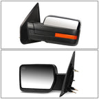 Foldable Chrome Powered Side View Mirror for Ford F150 (2004–2014)