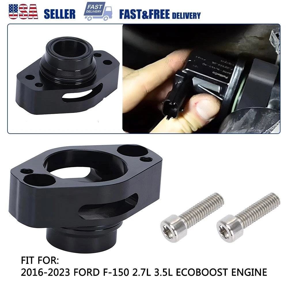 Turbo Blow Off Valve Adapter BOV for Ford F150 2016–2023 2.7L 3.5L EcoBoost