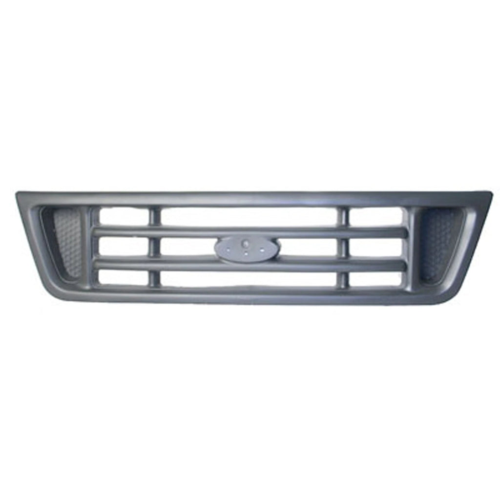 Replacement Gray Plastic Front Grille (See compatibility Chart)